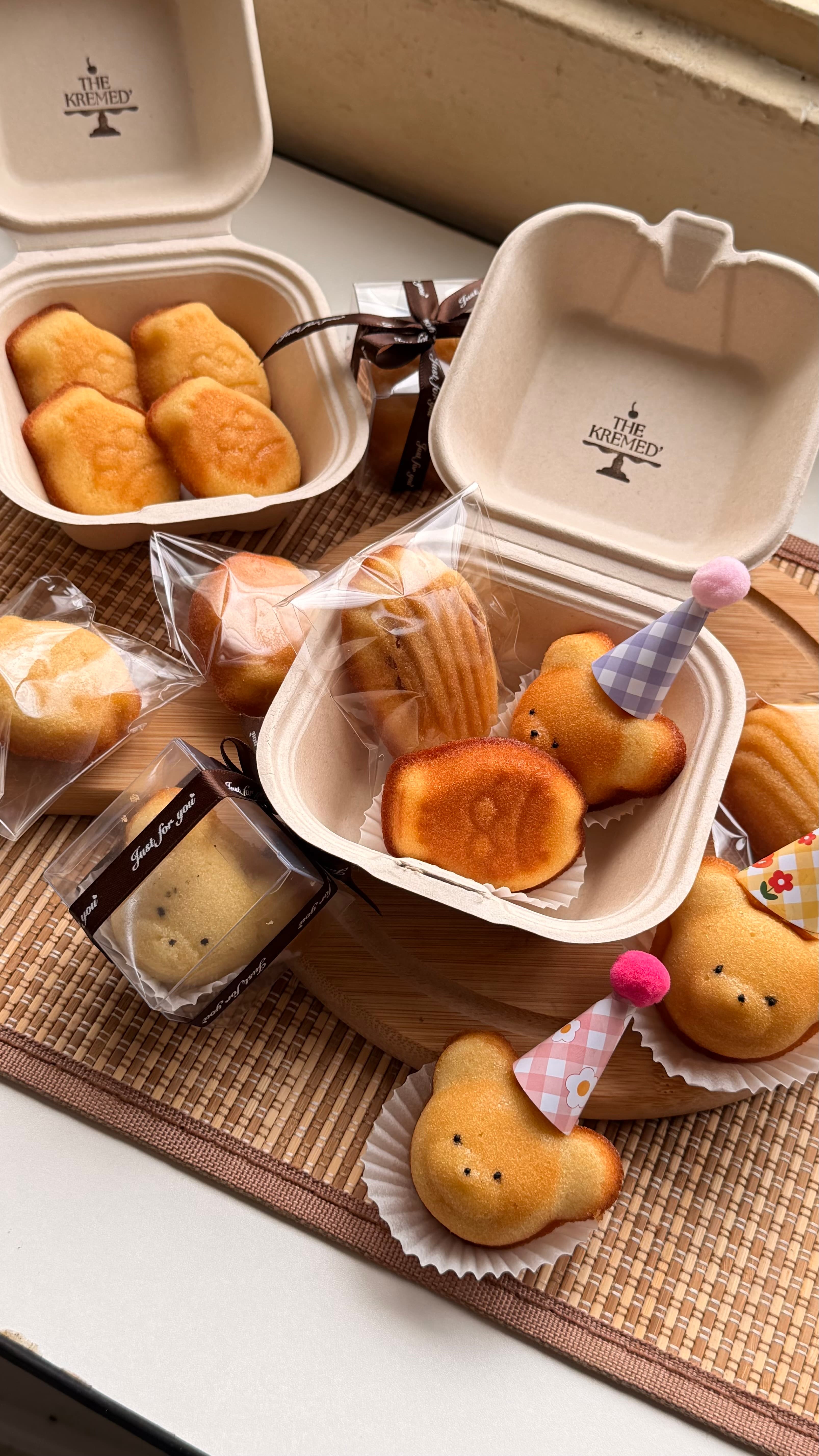 Assorted Madeleine Bento